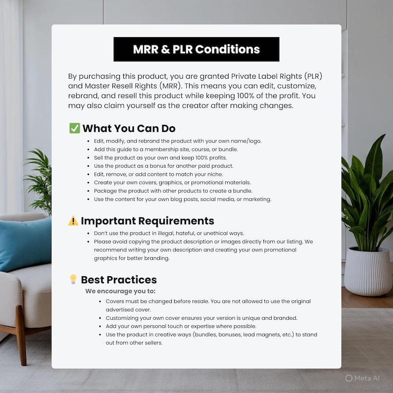 ChatGPT & Canva Guide: Digital Product Creation eBook (PLR/MRR Template, 87 Pages + Bonuses) - Image 4