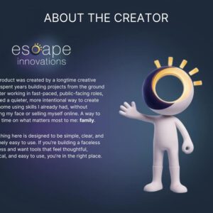 ChatGPT Prompts for Digital Products – Canva eBook Template – Beginner AI Business Guide – PLR Included