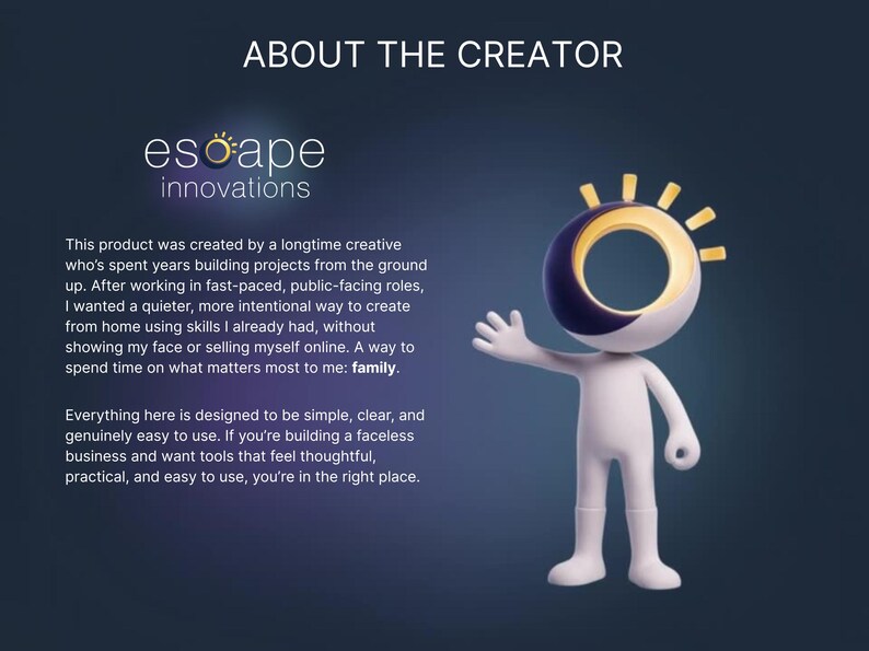 ChatGPT Prompts for Digital Products – Canva eBook Template – Beginner AI Business Guide – PLR Included - Image 3