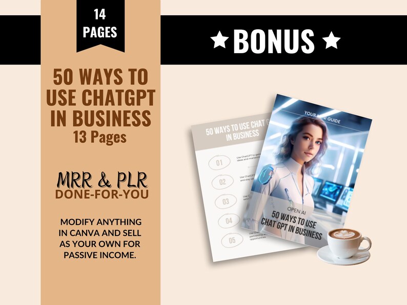 ChatGPT Ebook: AI Handbook with Master Resell Rights (MRR) - Image 6
