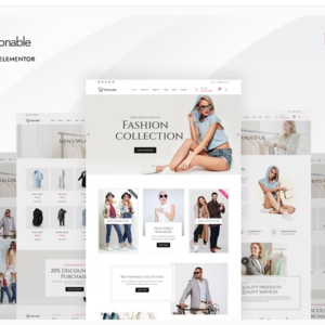 Fashionable - Fashion Shop Elementor Template Kit download