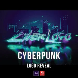Cyberpunk Animated Logo Reveal