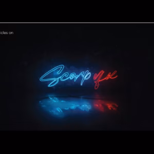 Neon Logo Reveal Video